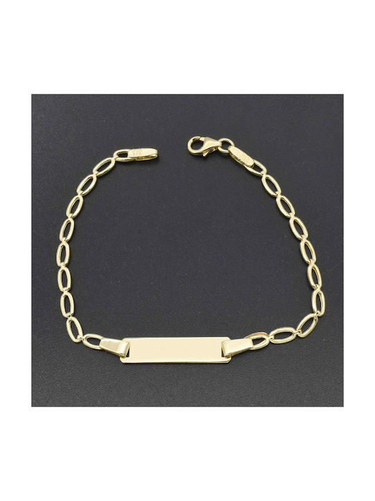 Kids Bracelet ID from Gold