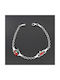 Kids Bracelet from White Gold 9K