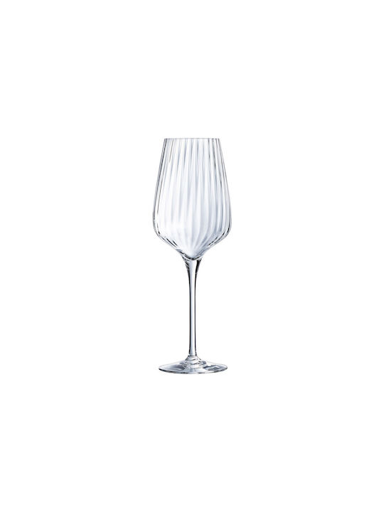 Chef & Sommelier Symetrie Σετ Ποτήρια για Λευκό Κρασί από Γυαλί Κολωνάτα 450ml 6τμχ