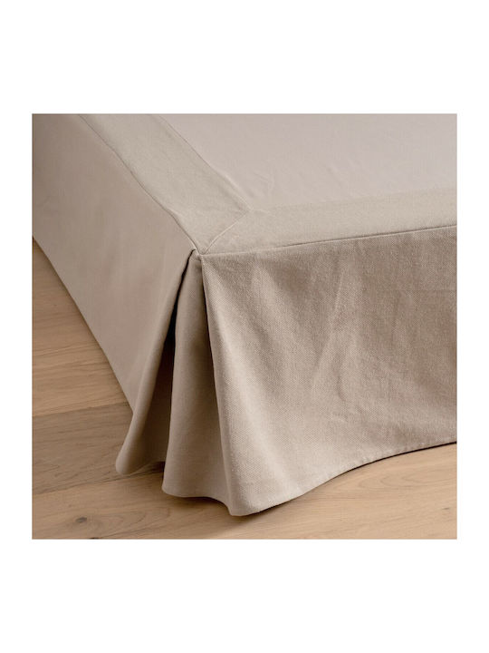 La Redoute Interieurs Bed Base Cover Monochrome...