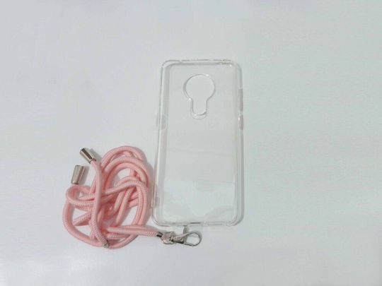 Umschlag Rückseite Silikon Transparent (Nokia 5.3)