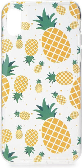 Design Summer Pineapple Back Cover Silicon (Redmi Note 5)