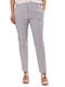 Damen Stoff Hose Weiß