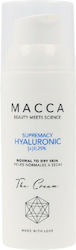Macca Supremacy Hyaluronic Macca 0,25% Ενυδατική Κρέμα 50ml