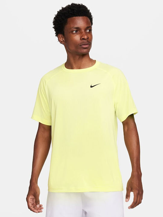 Nike M Nk Df Ready Ss Bluza pentru bărbați Yellow