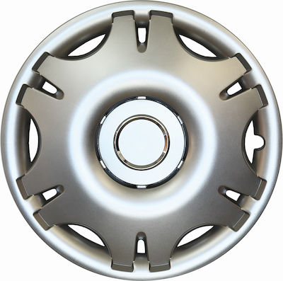 Croatia Cover Car Hubcap Set 16" 4pcs Silver