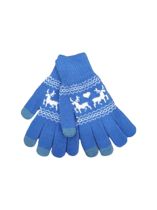 Remix Unisex Touch Gloves Blue