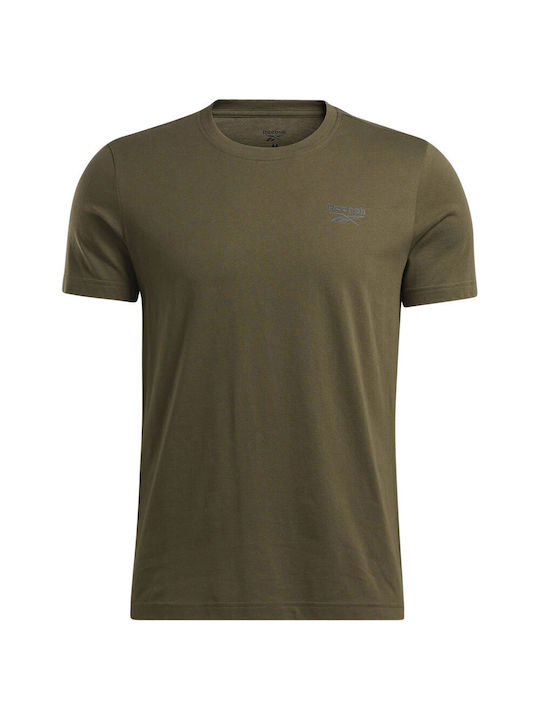 Reebok Identity Men's Short Sleeve T-shirt Army Green