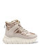 Women's Ankle Boots Platform Gold