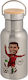 Koupakoupa Cristiano Ronaldo Μπουκάλι Θερμός Ανοξείδωτο 350ml Ασημί
