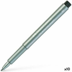 Faber-Castell Pitt Artist Design Marker Silver (Silver)