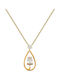 Gregio from Gold Plated Silver with Zircon