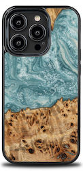 Bewood Задна корица Син (iPhone 15 Pro)