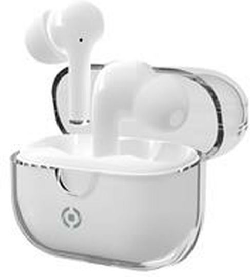 Clear In-Ear Bluetooth-Freisprecheinrichtung Kopfhörer mit Ladeetui Weiß