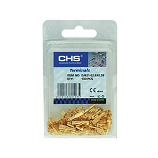 CHS Quick Disconnect Terminal 2.8-0.5 Copper 100pcs 01.036.05033