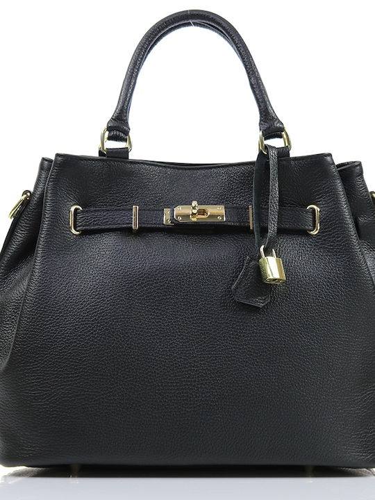 Passaggio Leather Кожена Дамска Чанта Тоут Ръчн...