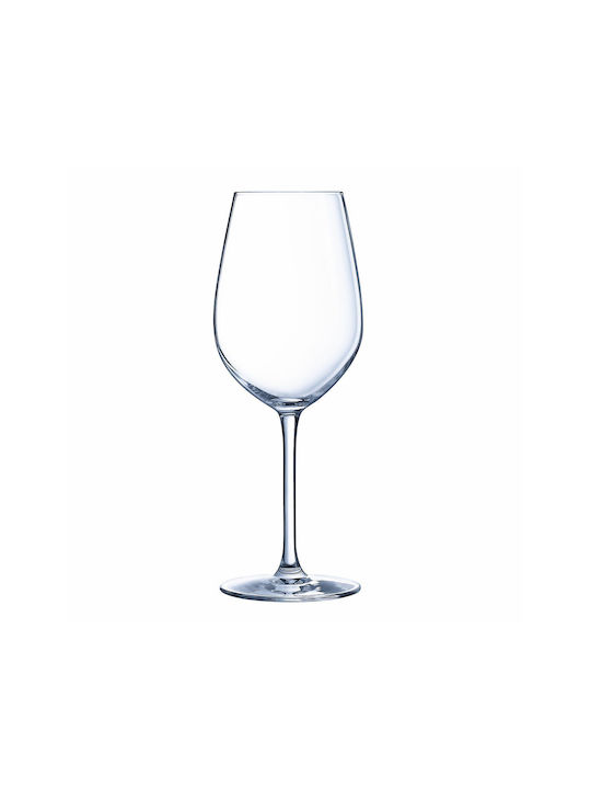 BigBuy Ποτήρι για Κόκκινο Κρασί από Γυαλί Κολωνάτο