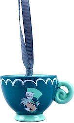 Alice In Wonderland Mad Hatter Στολίδι Κεραμικό 5.7x7.4x7cm