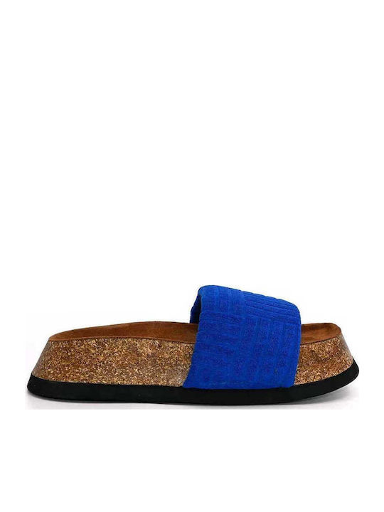Favela Hazel Flache Sandalen für Damen in Blau ...