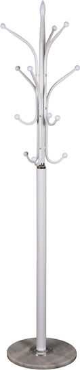 HomeMarkt Metallic Coat Rack 37x37x180cm HomeMarkt Metallic Coat Rack 37x37x180cm