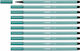 BigBuy Acrylic Marker Turquoise 1pcs