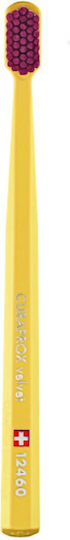 Curaprox CS 12460 Velvet Toothbrush Ultra Soft Yellow-Fuchsia