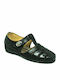 Comudus  Anatomic Women's Leather Platform Shoes Black