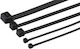 Spap Cable Ties Plastic 280mm x 7.6mm in Black Colour (100 pcs)