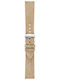 Morellato Leather Strap Beige 20mm