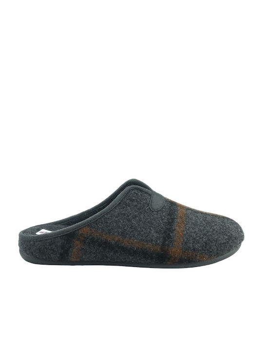 Dicas Men's Slipper Gray