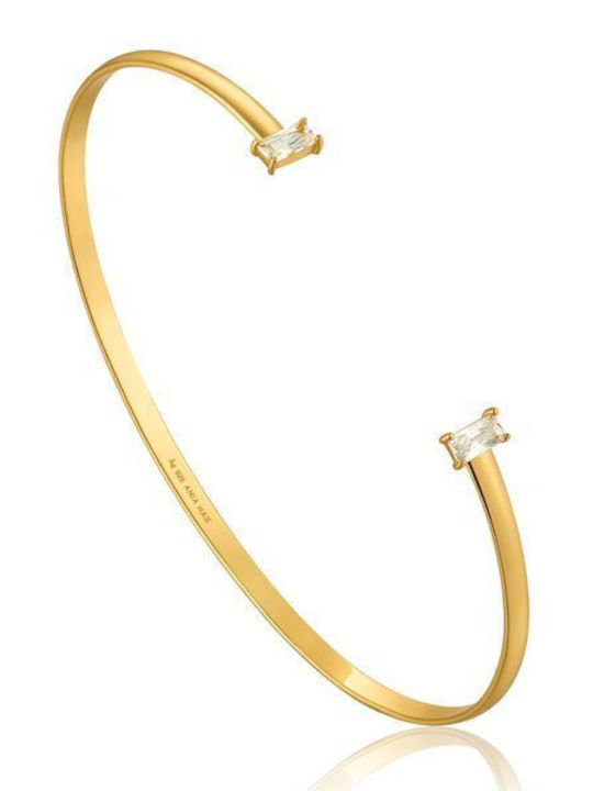 Ania Haie Bracelet Handcuffs made of Silver Gold Plated