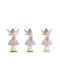 DKD Home Decor Decorative Figurines Polyresin S3039683 9.5x8x17cm 3pcs