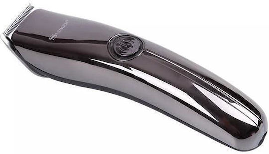 Surker Cordless Επαναφορτιζόμενη Κουρευτική Μηχανή Μαύρη SK-652
