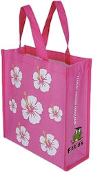Freds Swim Academy Fabric Beach Bag Pink Freds Swim Academy Fabric Beach Bag Pink