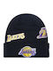 La Lakers Beanie Beanie Knitted in Black color
