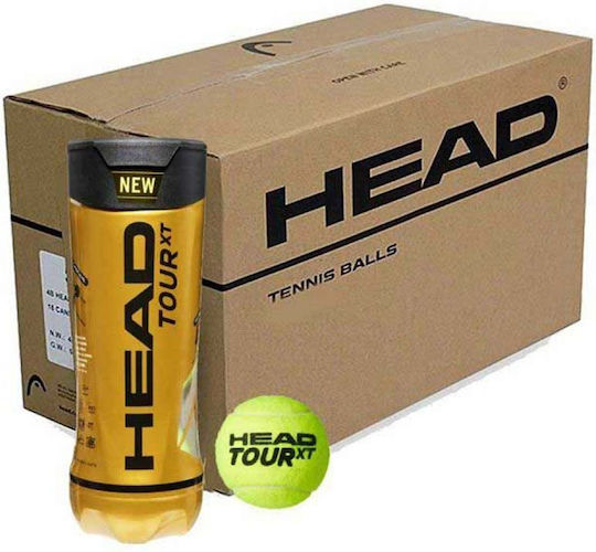 Head Tour Xt Μπαλάκια Τένις για Προπόνηση 72τμχ