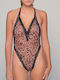 Milena by Paris Frauen Bodysuit Damen-Bodysuits mit Spitze Nude