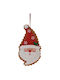 Christmas Santa Claus Ornament 14x9cm