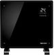 Zenet Конвектор Стена 1000W с Електронен Термостат 58x13см Черен