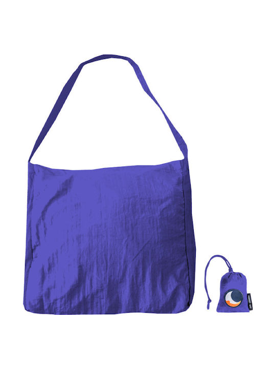 Ticket To The Moon Market Shopping Bag in Purpl...