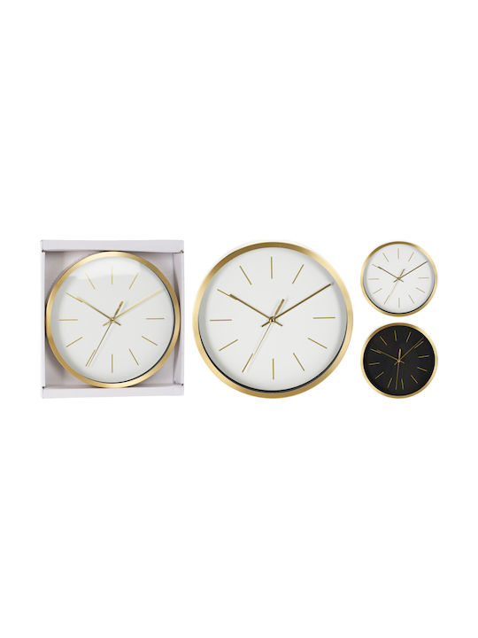 Koopman Wall Clock Metallic Ø25cm