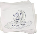 LiebeQueen Christening Oilcloths Set White