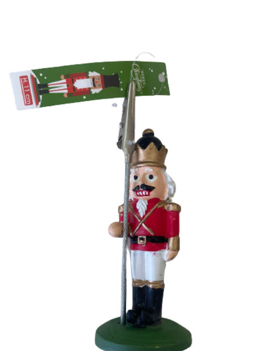 blokker Metal Christmas Nutcracker 9cm Multicolour