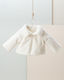 Angel Wings Ecru Taufmantel aus Pelz