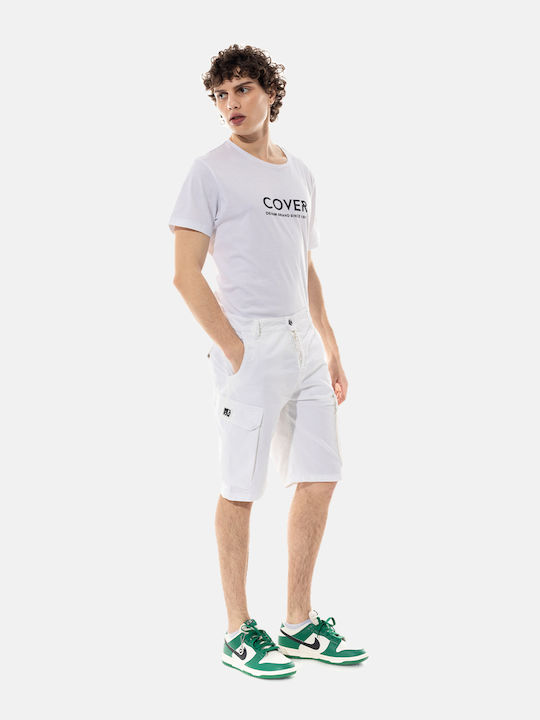Cover Jeans Ανδρική Βερμούδα Χακί