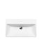 Serel Tetra Wall Mounted Wall-mounted / Vessel Sink Porcelain 60x35cm White