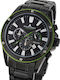 Jacques Lemans Liverpool Herrenuhr 48mm Chronograph Batterie mit Schwarz Metallarmband
