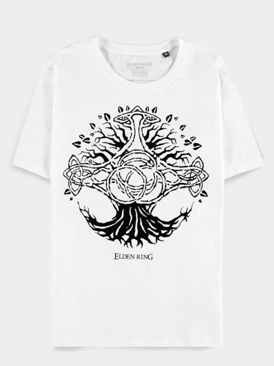 Difuzed Elden Ring Ladies Γυναικείο T-shirt Λευκό Βαμβακερό