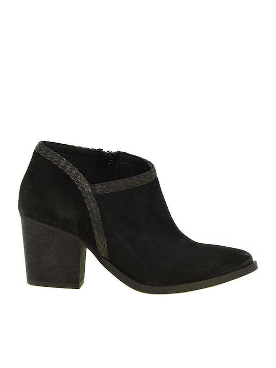 Privee Cowboy Boots Black