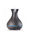 Andowl LED Aromatherapie-Diffusor Ultraschall Gerät Braun 400ml K-H6B